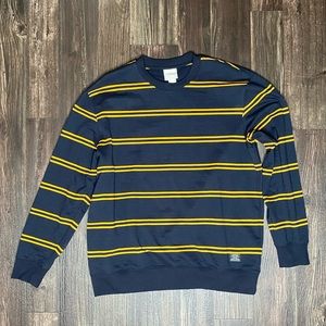 H&M Stripe Crew Neck Sweater